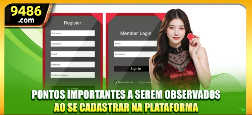 Registro ttrr - cadastro rápido